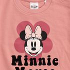 Infants Light Pink Cotton Crew Neck Casual Sweatshirt, हल्का गुलाबी, small image number null