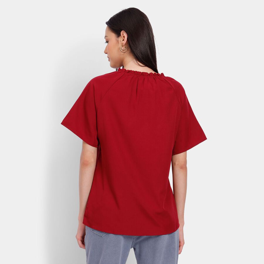 Ladies' Shirt, Wine, large image number null