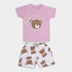 Infant Boys' 100% Cotton Baba Suit, Lilac, small image number null