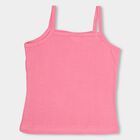 Girls' 100% Cotton Vest (Pack of 2), Pink, small image number null