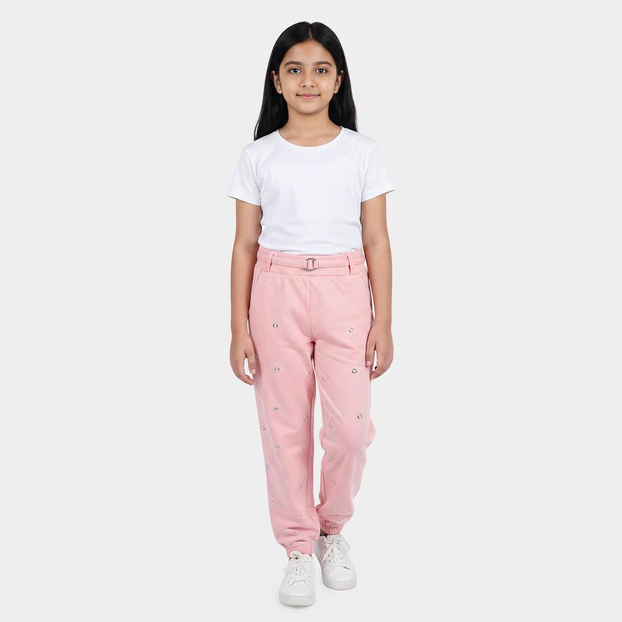 Girls' Pyjama, Pink, large