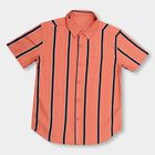 Boys' 100% Cotton Casual Shirt, नारंगी, small image number null