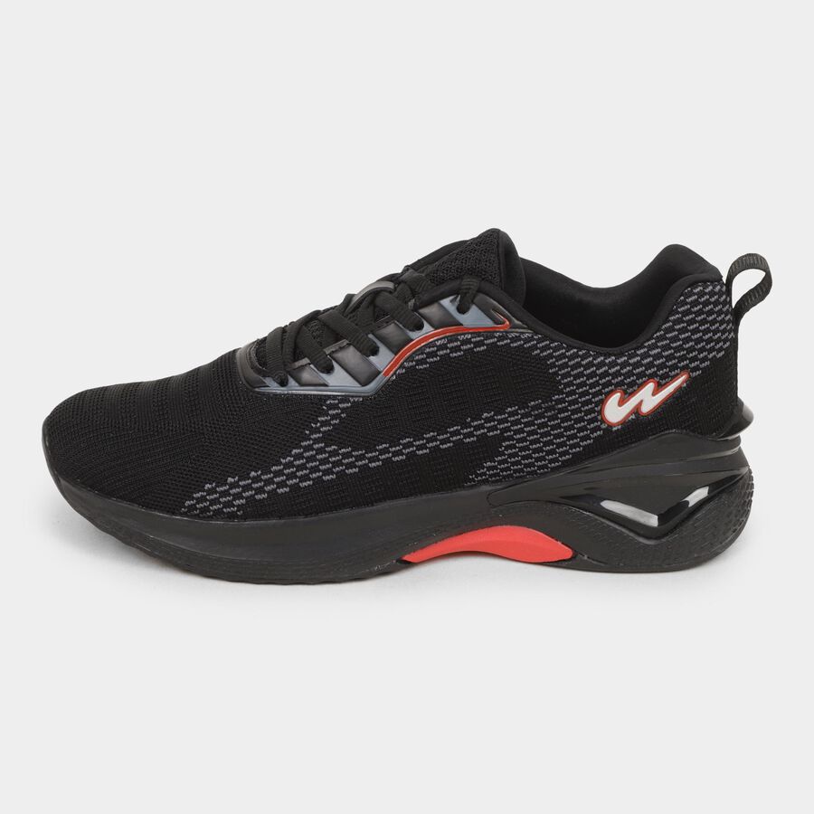 Men's Sport Shoes, Black, large image number null