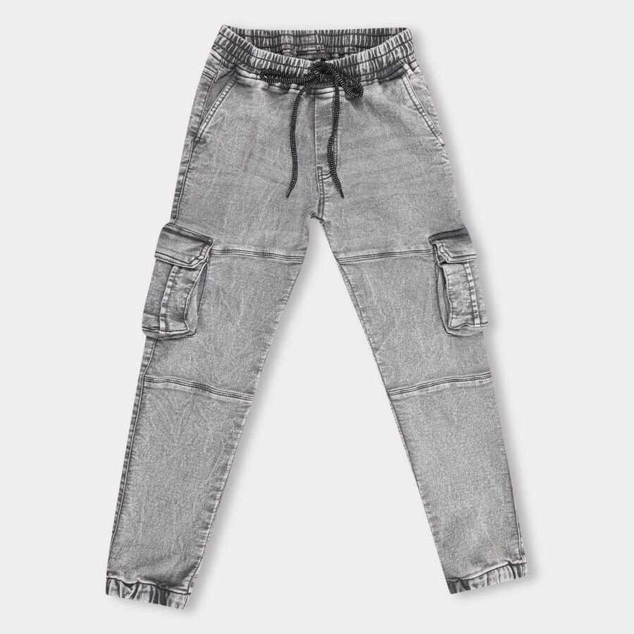 Boys' Jeans , Light Grey, large image number null