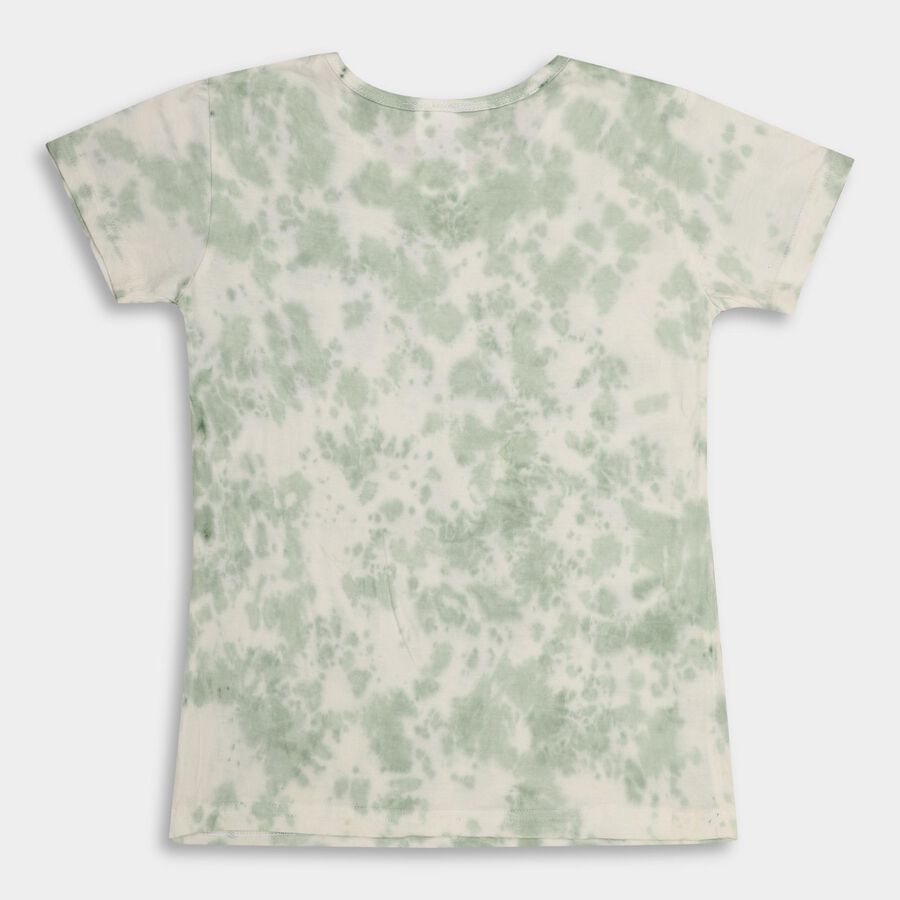 Girls' 100% Cotton T-Shirt , Light Green, large image number null
