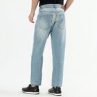 Men's Light Blue Straight Fit Jeans, Light Blue, small image number null
