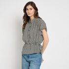 Ladies'  Stripes Shirt, Black, small image number null