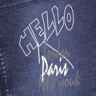 Boys' Dark Denim Blue Slim Fit Cross Pocket Jeans, Dark Blue, small image number null