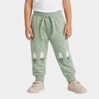 Infants Mint Green Jogger Polka Dot Printed Pyjama, Light Green, small
