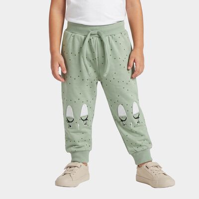 Infants Mint Green Jogger Polka Dot Printed Pyjama