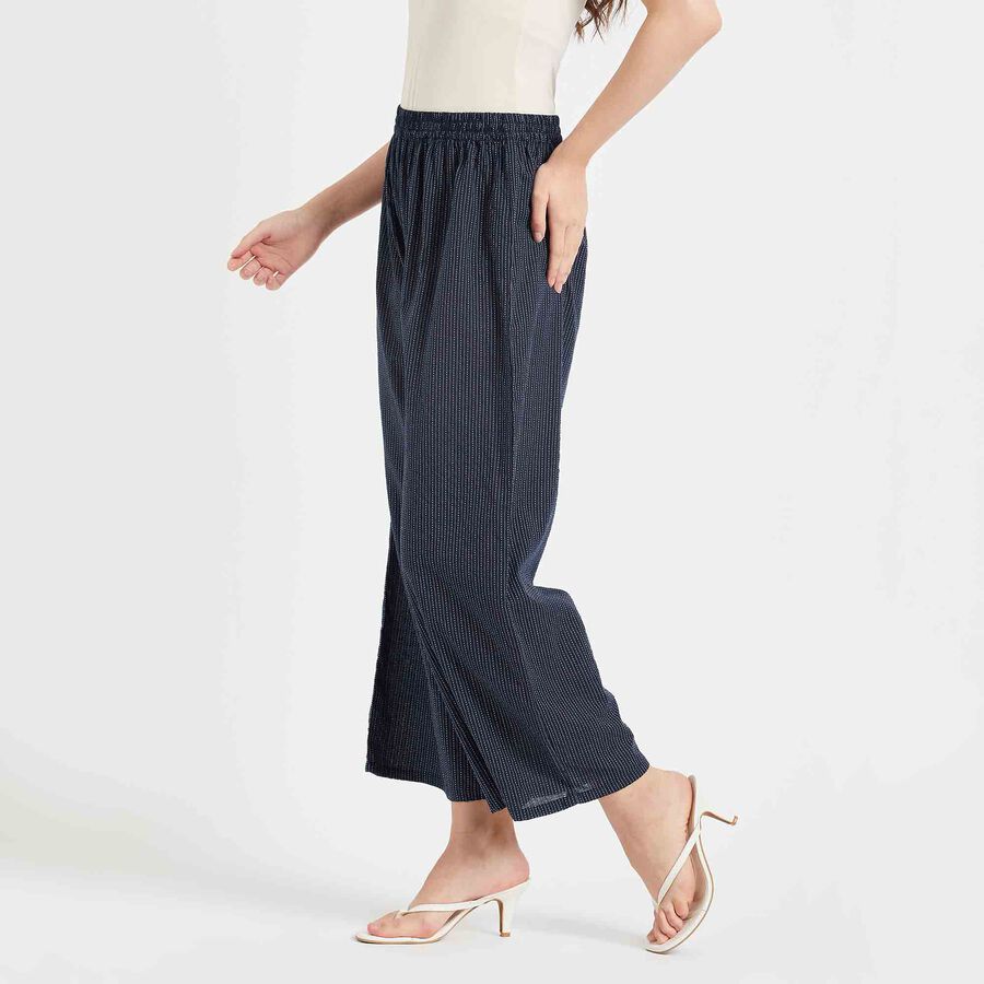 Solid Palazzo, Navy Blue, large image number null