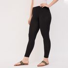 Ladies' Ankle Length Churidar, Black, small image number null