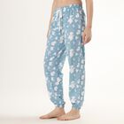 Women's Light Blue All Over Printed Full Length Pyjama, हल्का नीला, small image number null