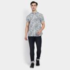 Men's 100% Cotton Casual Shirt , ऑफ व्हाइट, small image number null