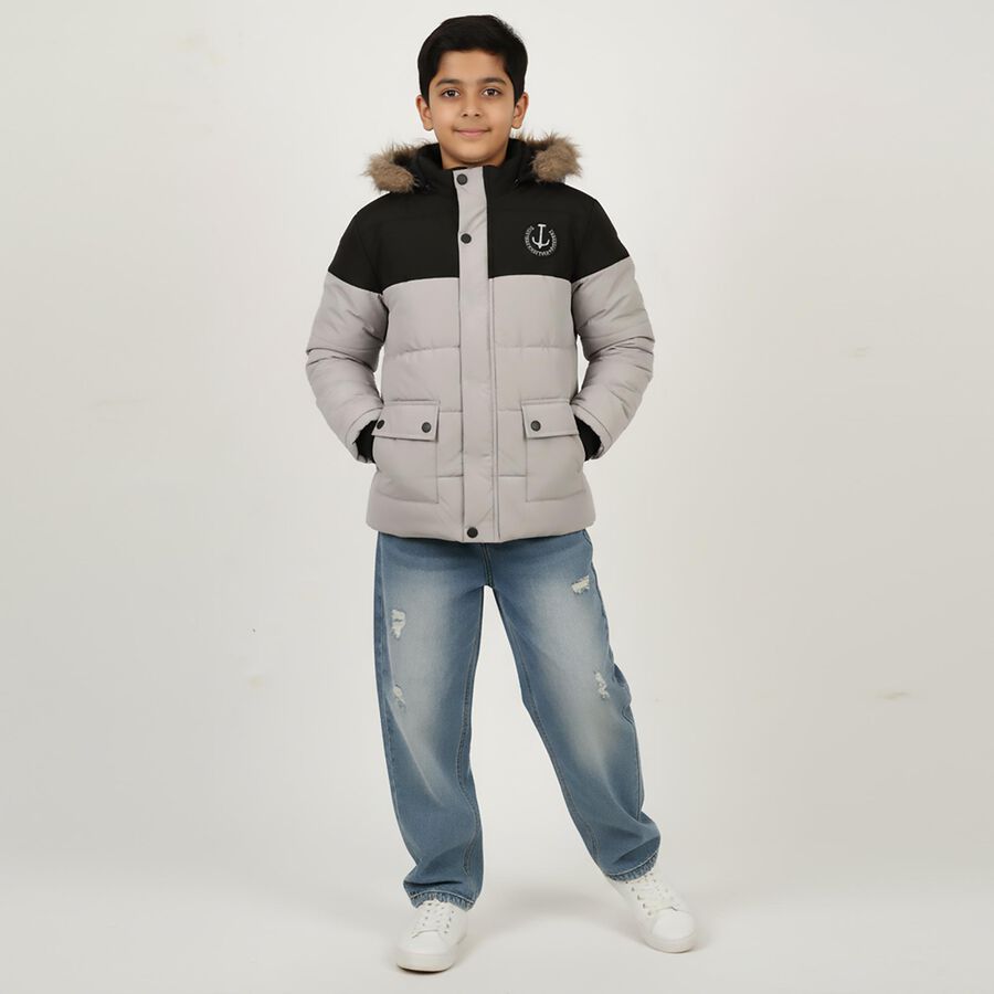 Boys' Jacket, Beige, large image number null
