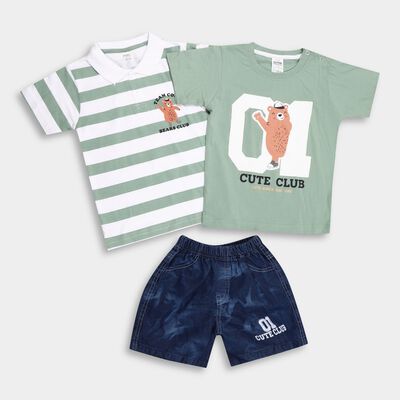 Infant Boy's Cotton Baba Suit