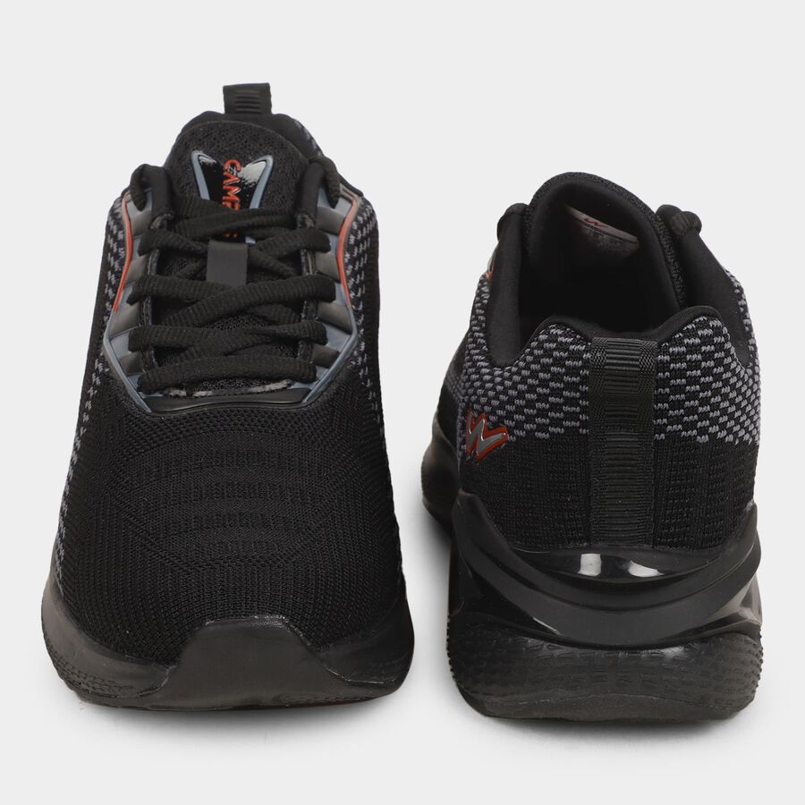 Men's Sport Shoes, Black, large image number null