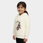 Girls' Sweatshirt, Off White, small image number null
