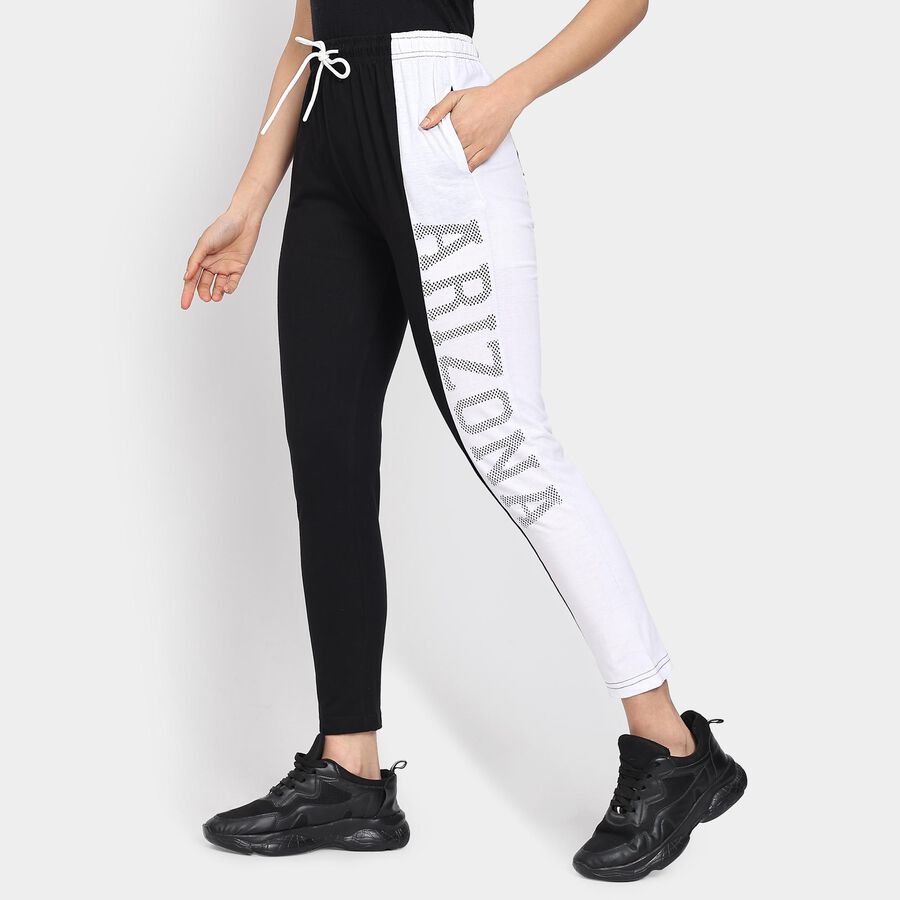 Ladies' Track Pants , काला, large image number null