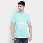 राउंड नेक टी-शर्ट, हल्का हरा, small image number null