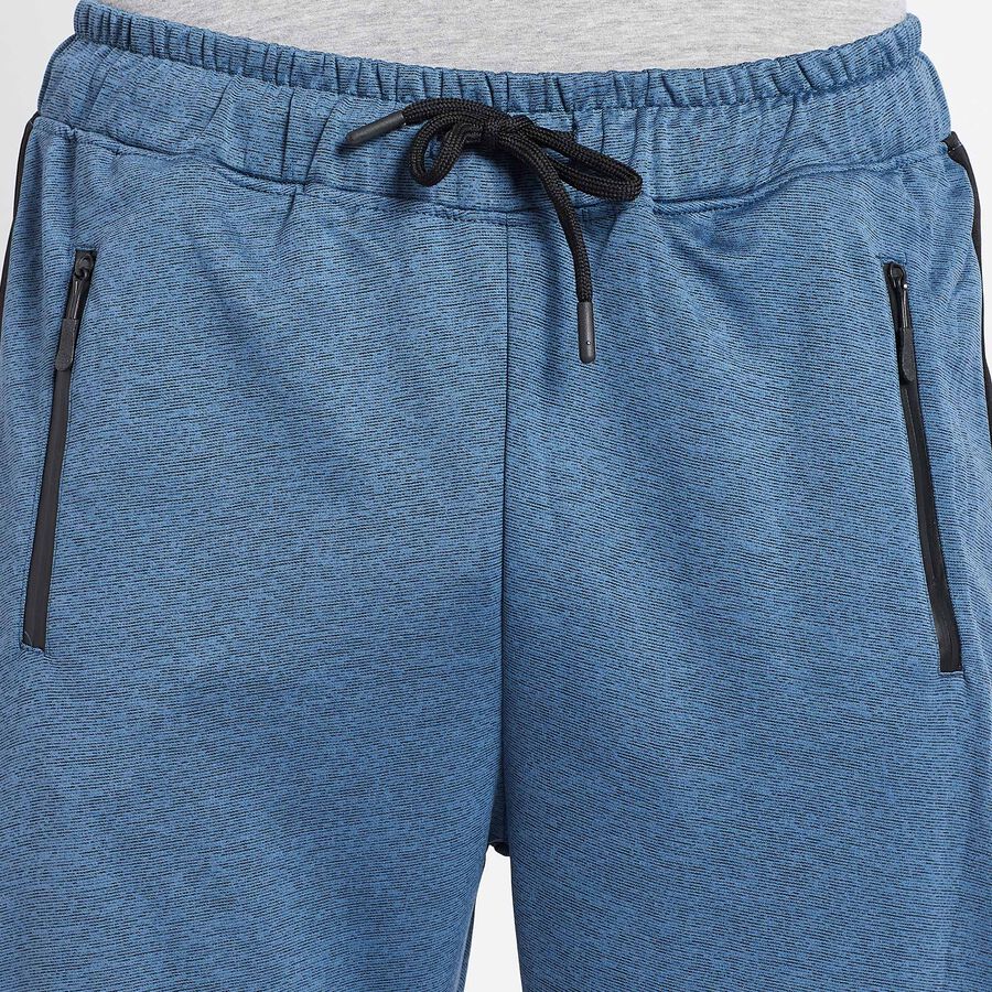 Printed Track Pants, Mid Blue, large image number null