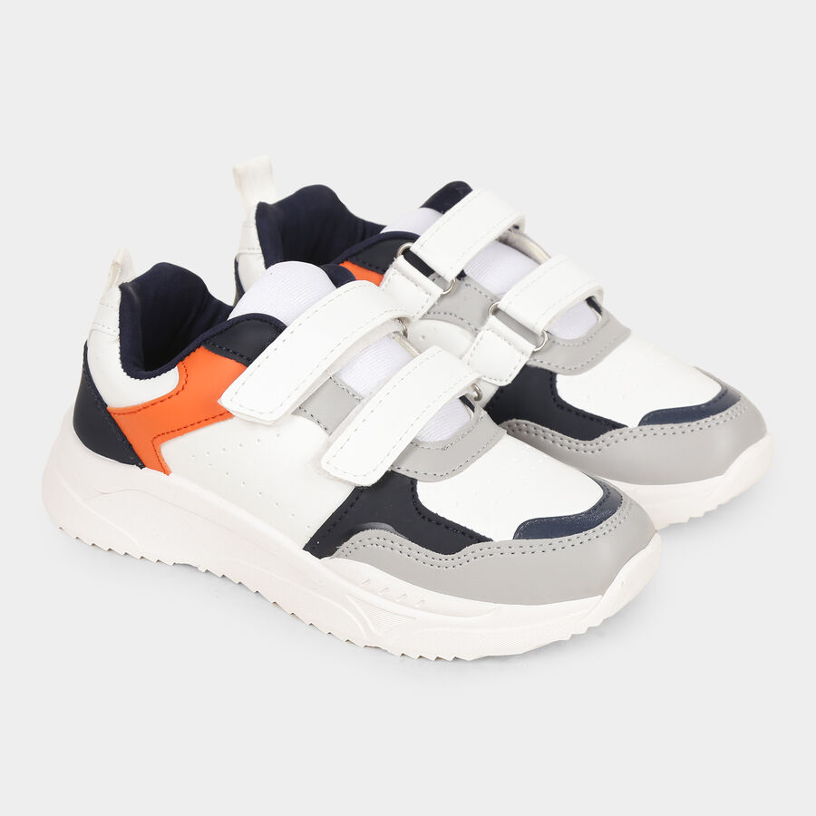 Kids' Sport Shoes, सफ़ेद, large image number null