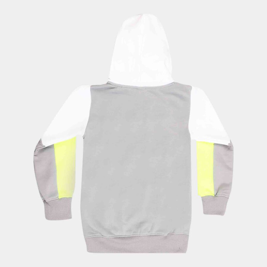Boys Sweatshirt, Light Grey, large image number null