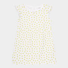 Infants Cotton Frock, Light Green, small image number null