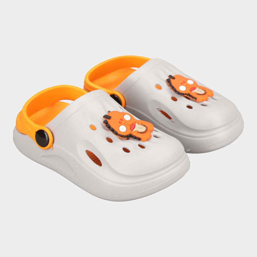 Kids Orange Clogs, Orange, large image number null