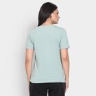 Ladies' Round Neck T-Shirt, Light Green, small