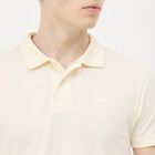Men's Off White Polo Neck Classic T-Shirt, Off White, small