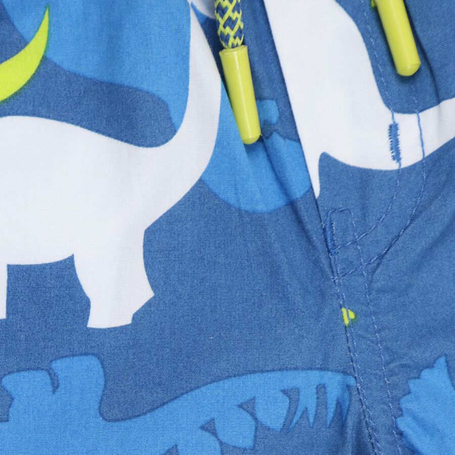 Boys' 100% Cotton Jamaicans , Mid Blue, large image number null