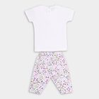 Infants' 100% Cotton Capri Set , White, small image number null