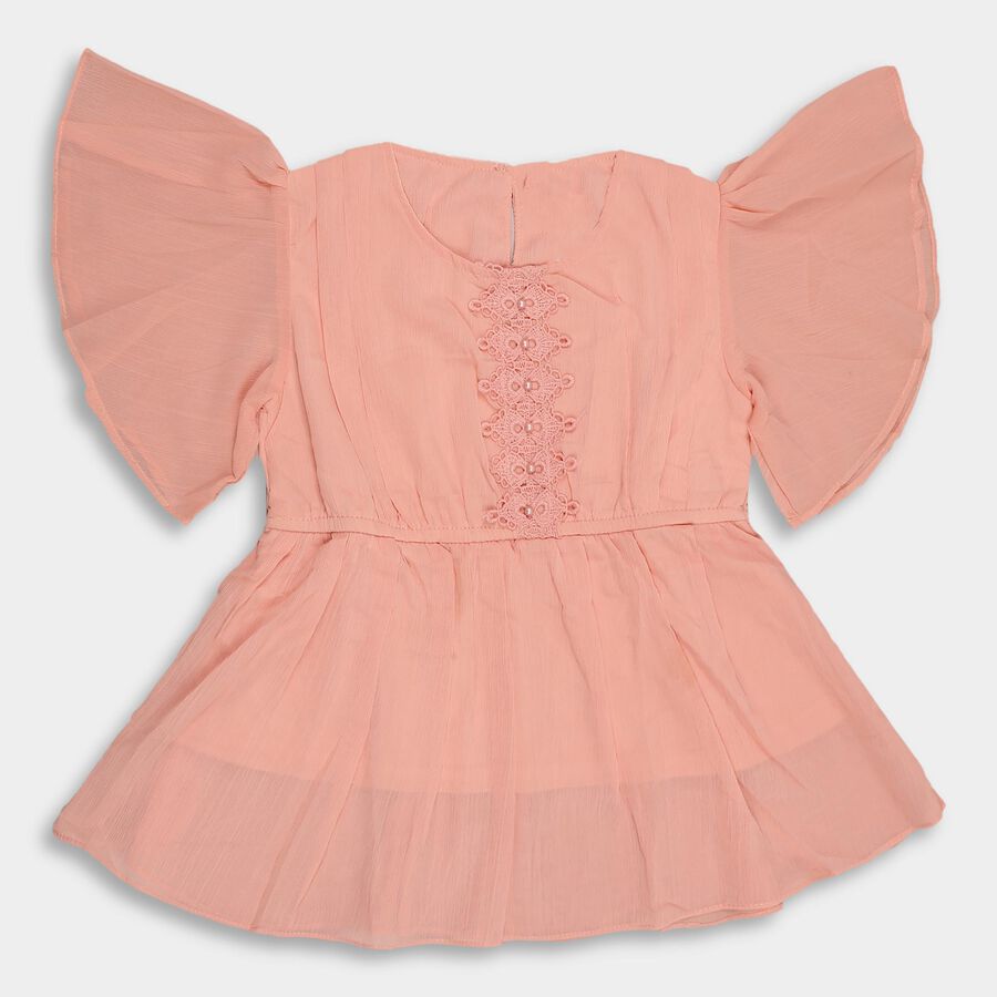 Girls' T-Shirt, Coral, large image number null