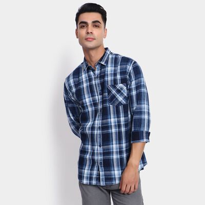 Men's 100% Cotton Casual Shirt