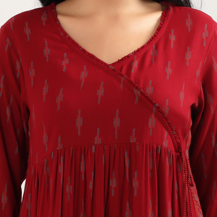 Ladies' Kurta, मरून, large image number null