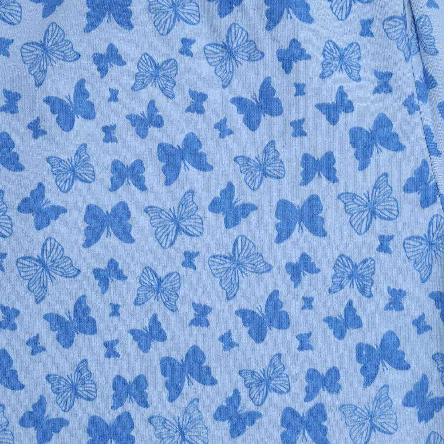 Girls' Pyjama, हल्का नीला, large image number null