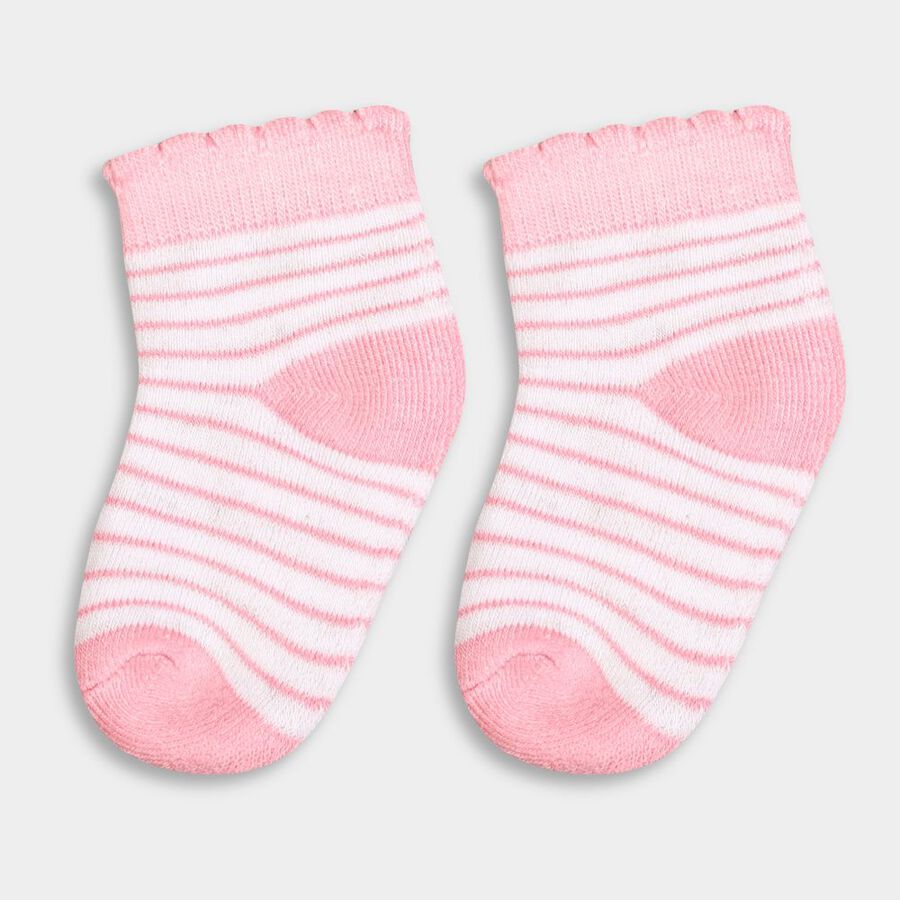 Infant's Socks (Pack of 2), Pink, large image number null