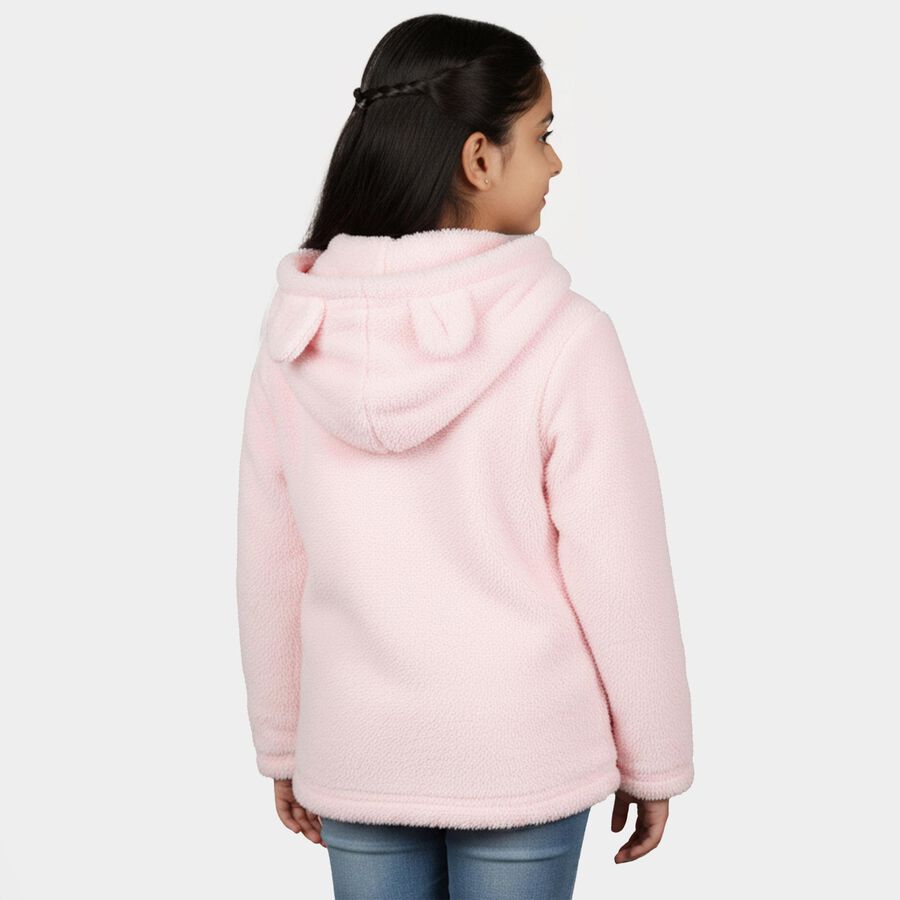 Girls' Jacket, Light Pink, large image number null