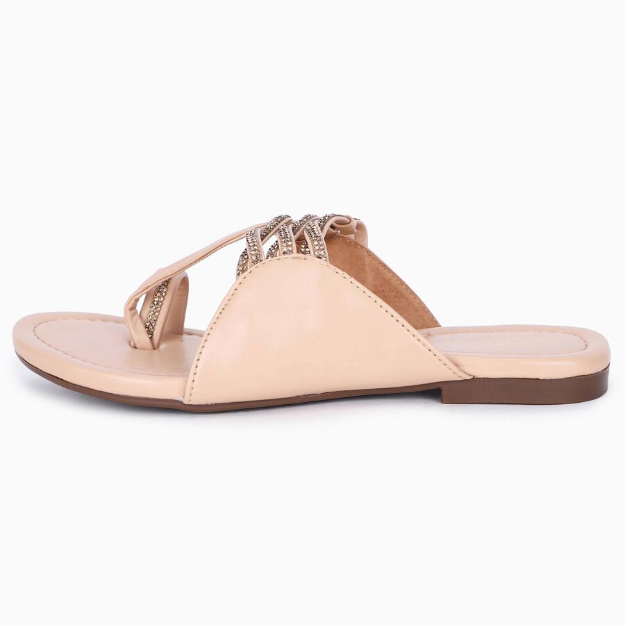 Ladies' Sandal, Beige, large