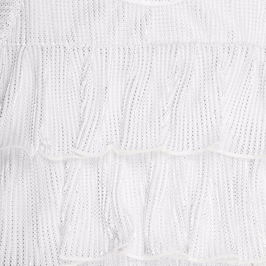 Girls' T-Shirt, सफ़ेद, large image number null