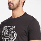 Round Neck T-Shirt, Black, small image number null