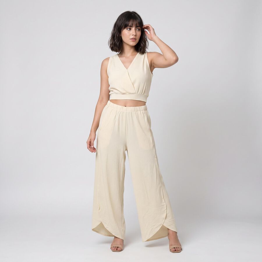 Women's Off White Co-ord Set, Off White, large