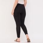Ladies' Ankle Length Churidar, Black, small image number null