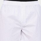 Men's 100% Cotton Boxers, सफ़ेद, small image number null