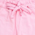 Girls' Soft Pink Lace Detailed Cotton Pyjama, गुलाबी, small image number null