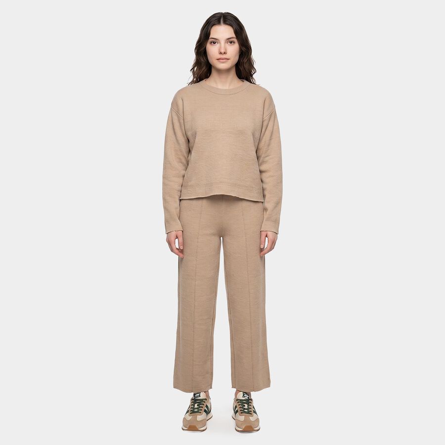 Women Beige Track suit, Beige, large