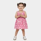 Infants' Fuchsia Cotton Minimalist Everyday Frock, Fuchsia, small