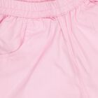 Girls' 100% Cotton Short Set , गुलाबी, small
