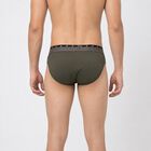Men's Briefs, Olive, small